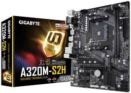 Gigabyte A320M-S2H mATX AM4 DDR4 Motherboard