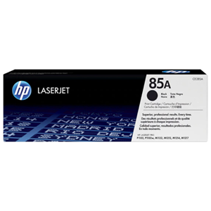 HP 85A Black Toner - Damaged Box