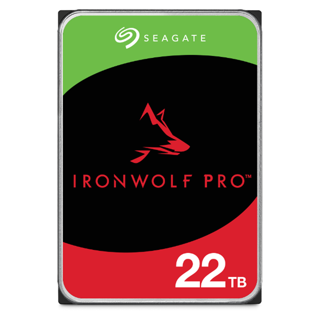 Seagate IronWolf Pro 22TB SATA 3.5" 7200RPM 512MB NAS HDD