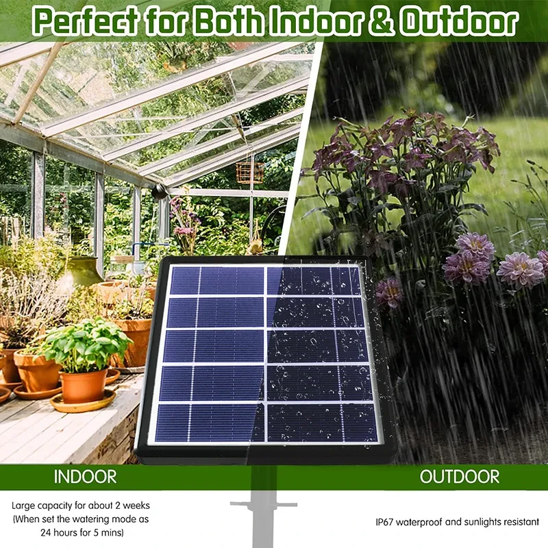 solar powered watering system