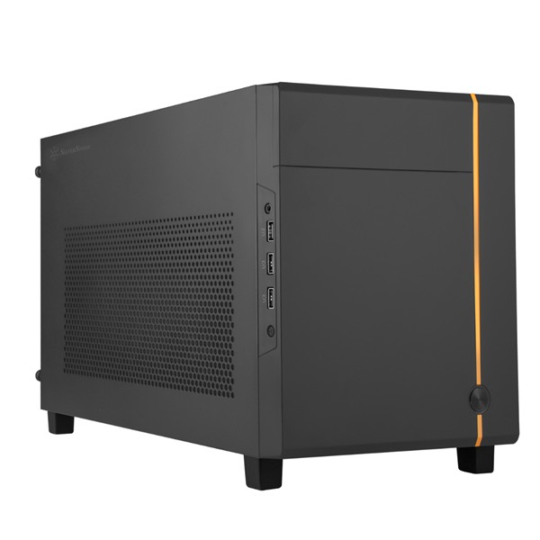 SilverStone Sugo SG14B mITX Black SFF Case Cube