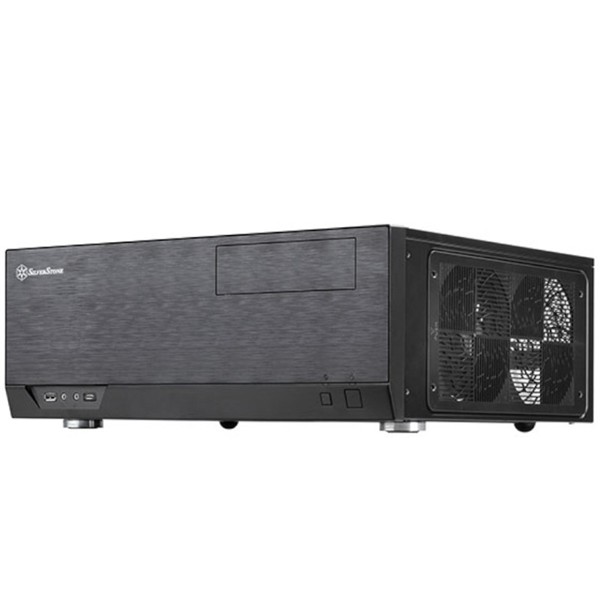SilverStone GD09B-C Grandia ATX Black HTPC Case