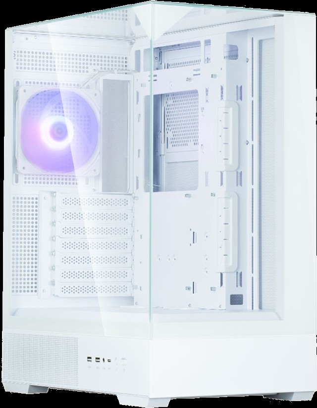 Zalman P40 PRISM WHITE ATX Tower Case