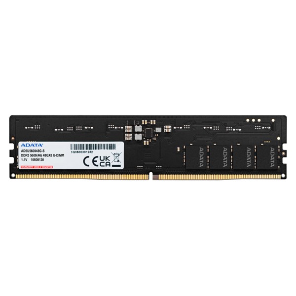Adata 16GB DDR5-5600 RAM DIMM Lifetime wty