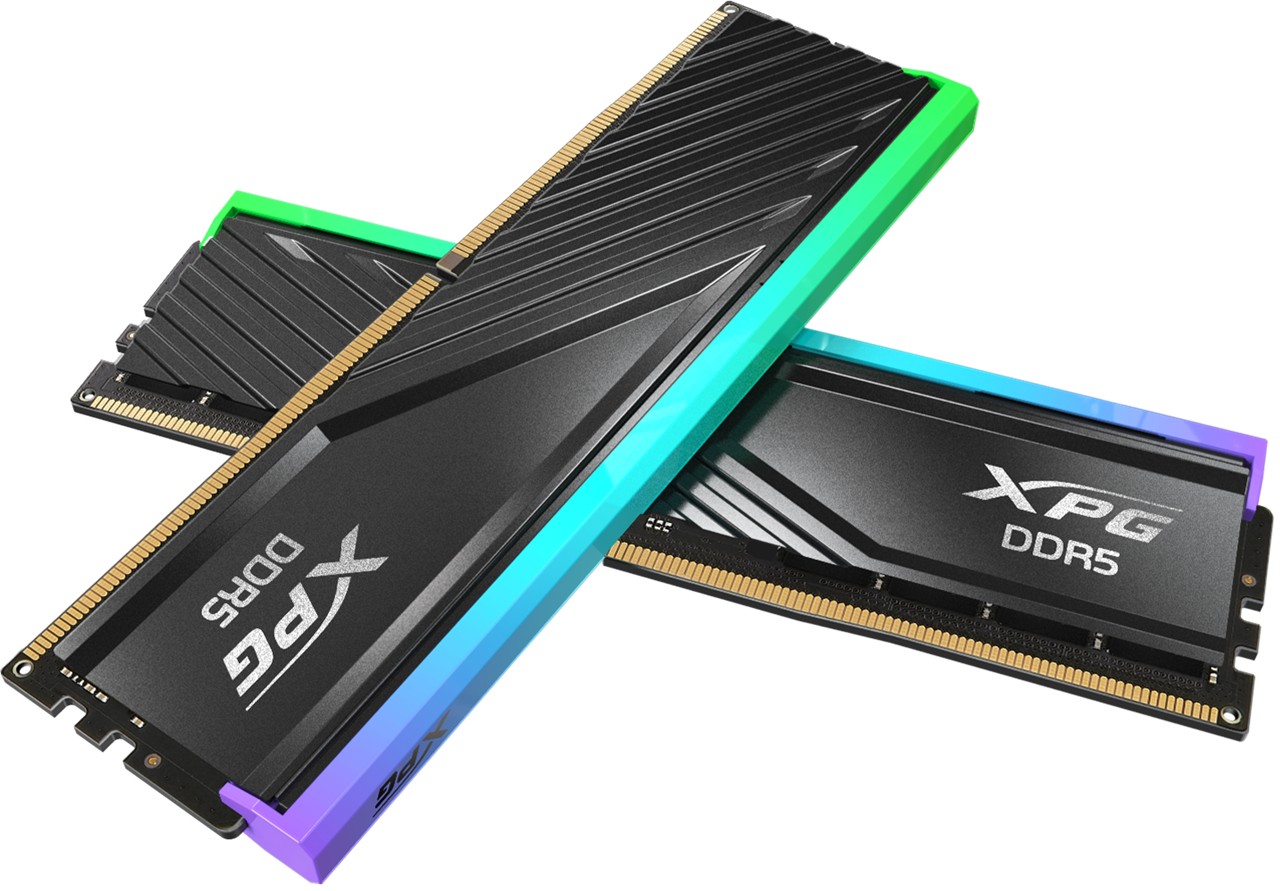XPG Lancer Blade 64GB (2*32GB) DDR5-6000 DIMM Black RGB