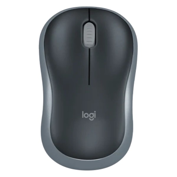 Logitech M185 USB Wireless Compact Mouse - Dark Grey