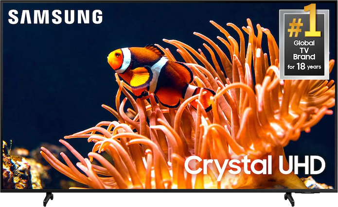 Samsung 55" Crystal UHD DU8000 4K Tizen OS Smart TV