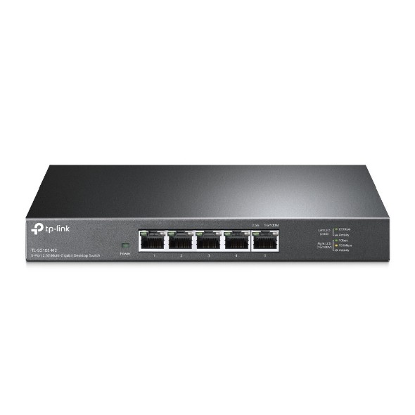 TP-Link SG105-M2 5 Port 2.5 Gigabit Switch Steel Case