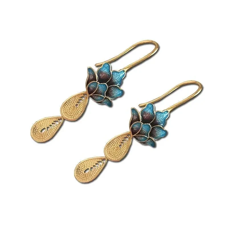 0 Gauge Dangle Earrings