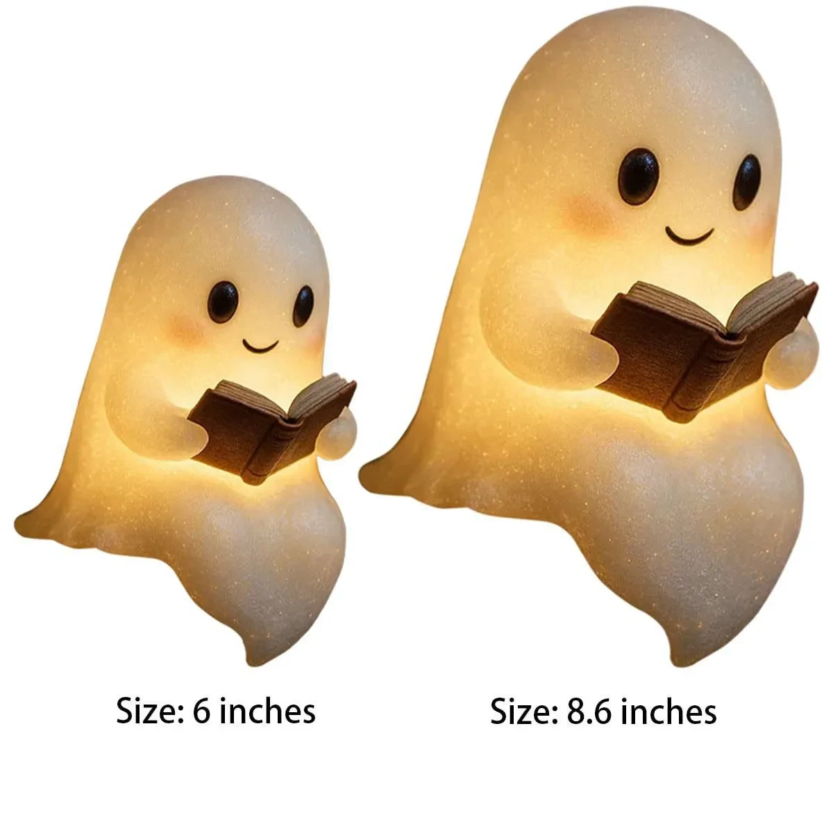 Ghosts Read Night Lights For Halloween