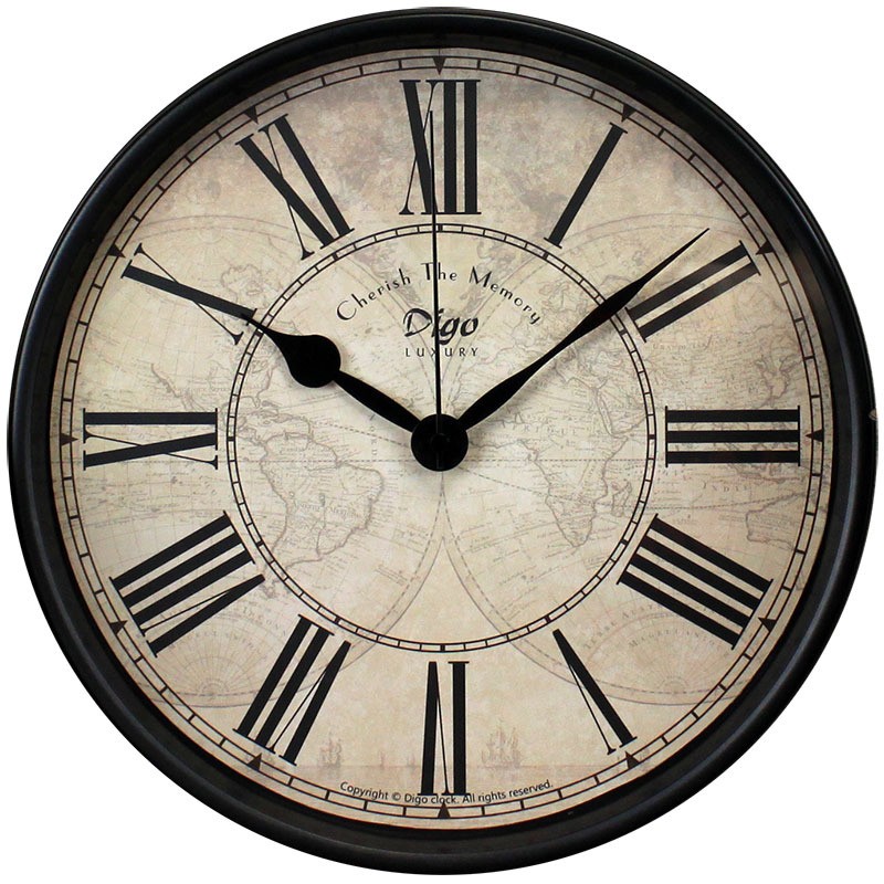 A Wall Of Clocks