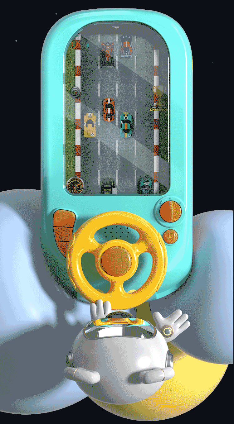 Wheelys - Steering Wheel Driving Toy