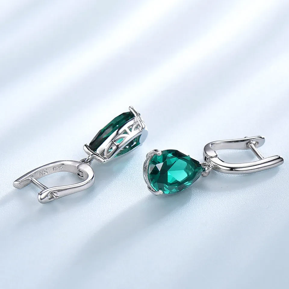 Green Earrings