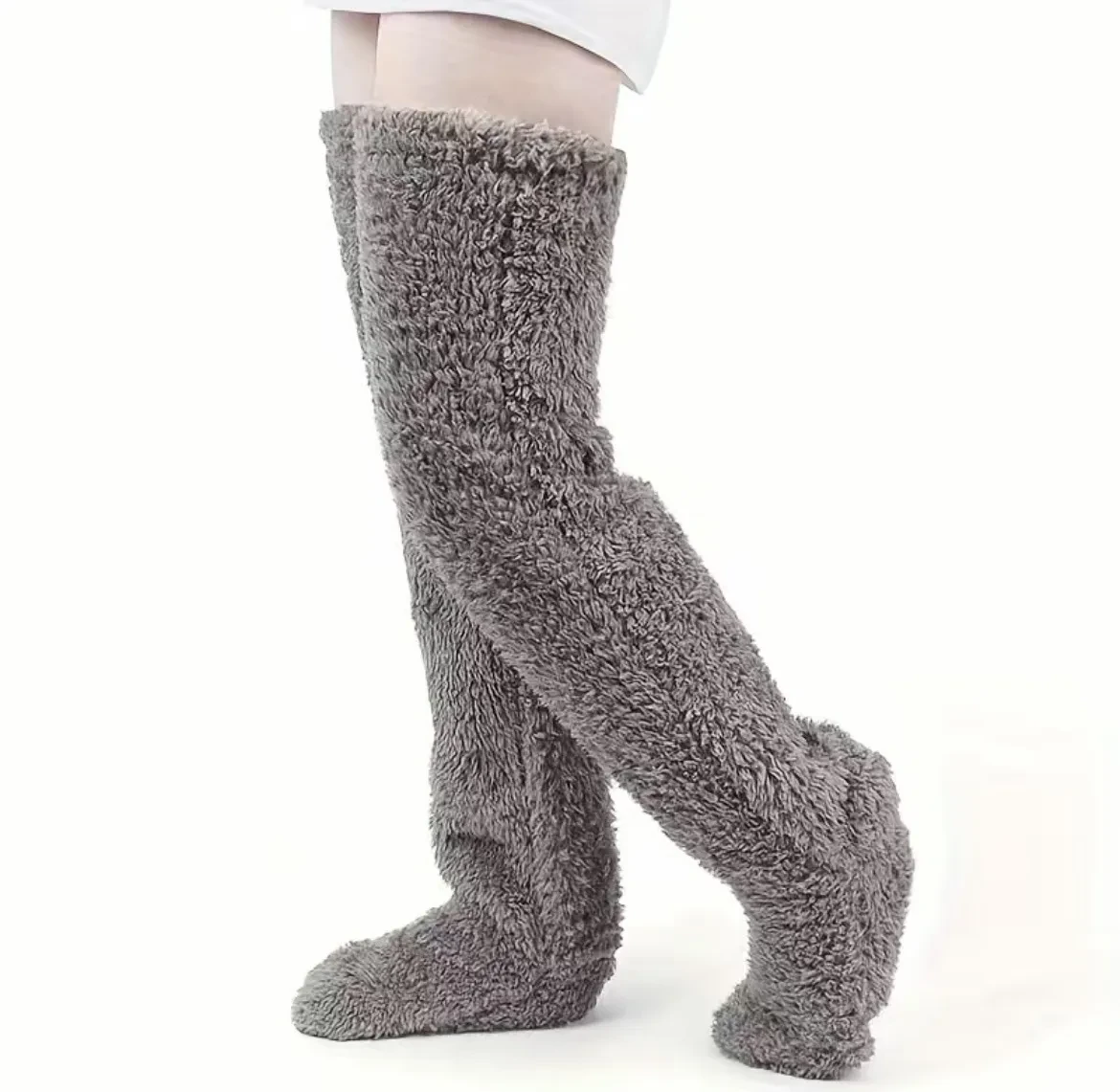 Vacuum Packaging Goose Down Leg Socks