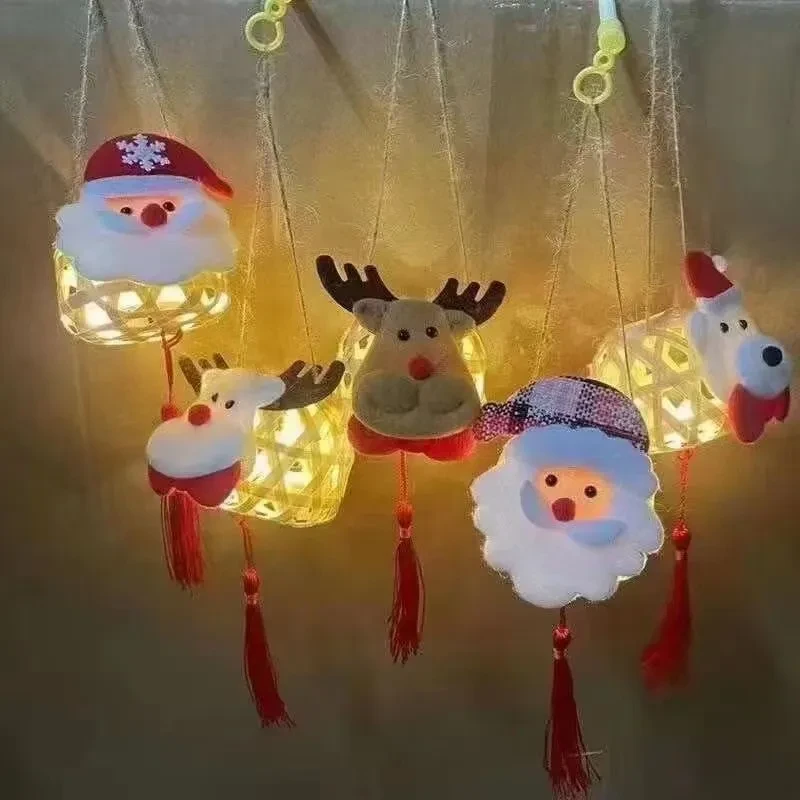Christmas Hand-held Lanterns New Luminous Lanterns