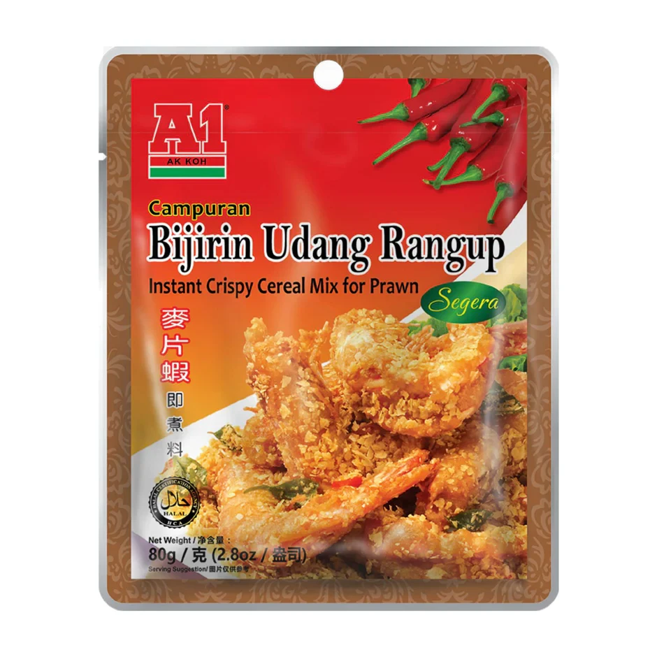 Crispy Cereal Mix For Prawn Bijirin Udang Rangup 200g