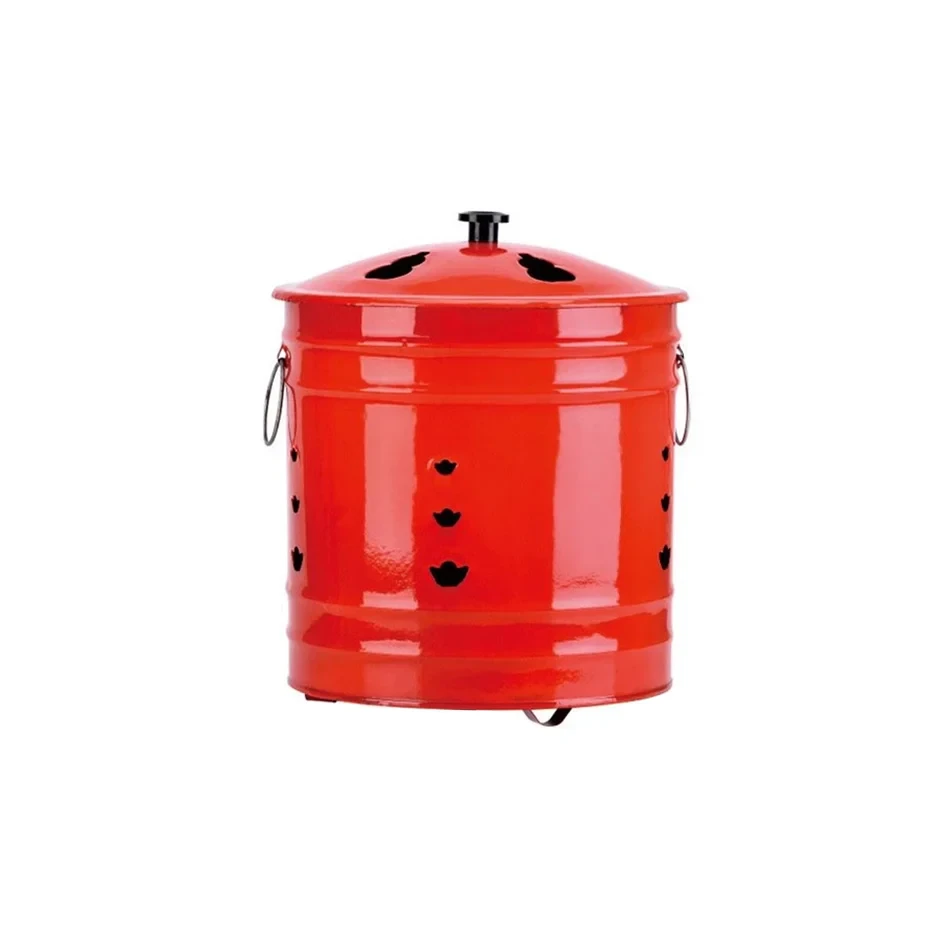 Steel Joss Burning Barrel Incinerator Red (Medium)
