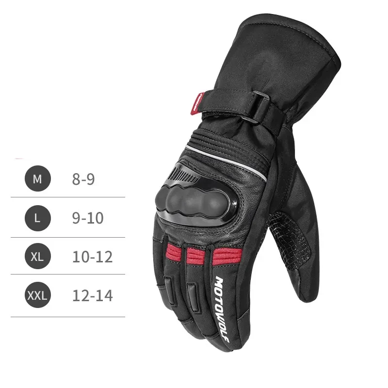 Motorcycle Gloves Fall Proof Windproof And Waterproof In Winter