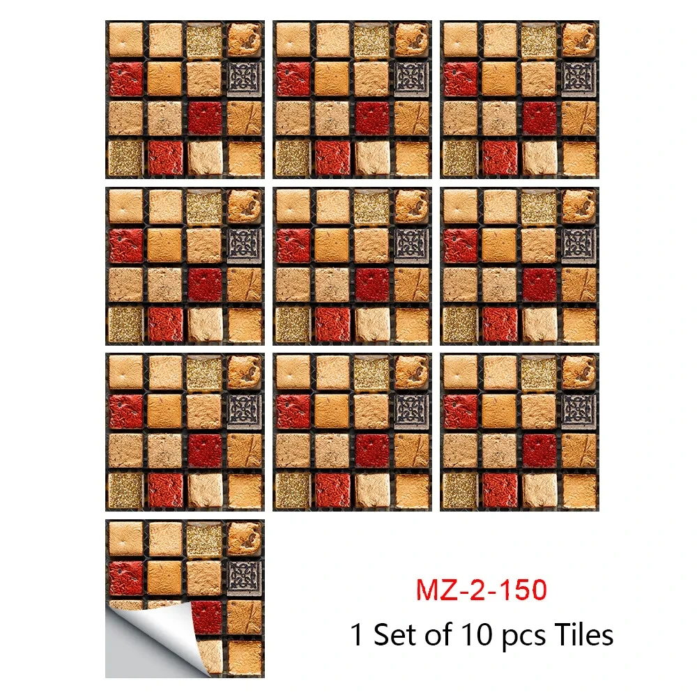 Polyresin Ceramic Mosaic Tiles