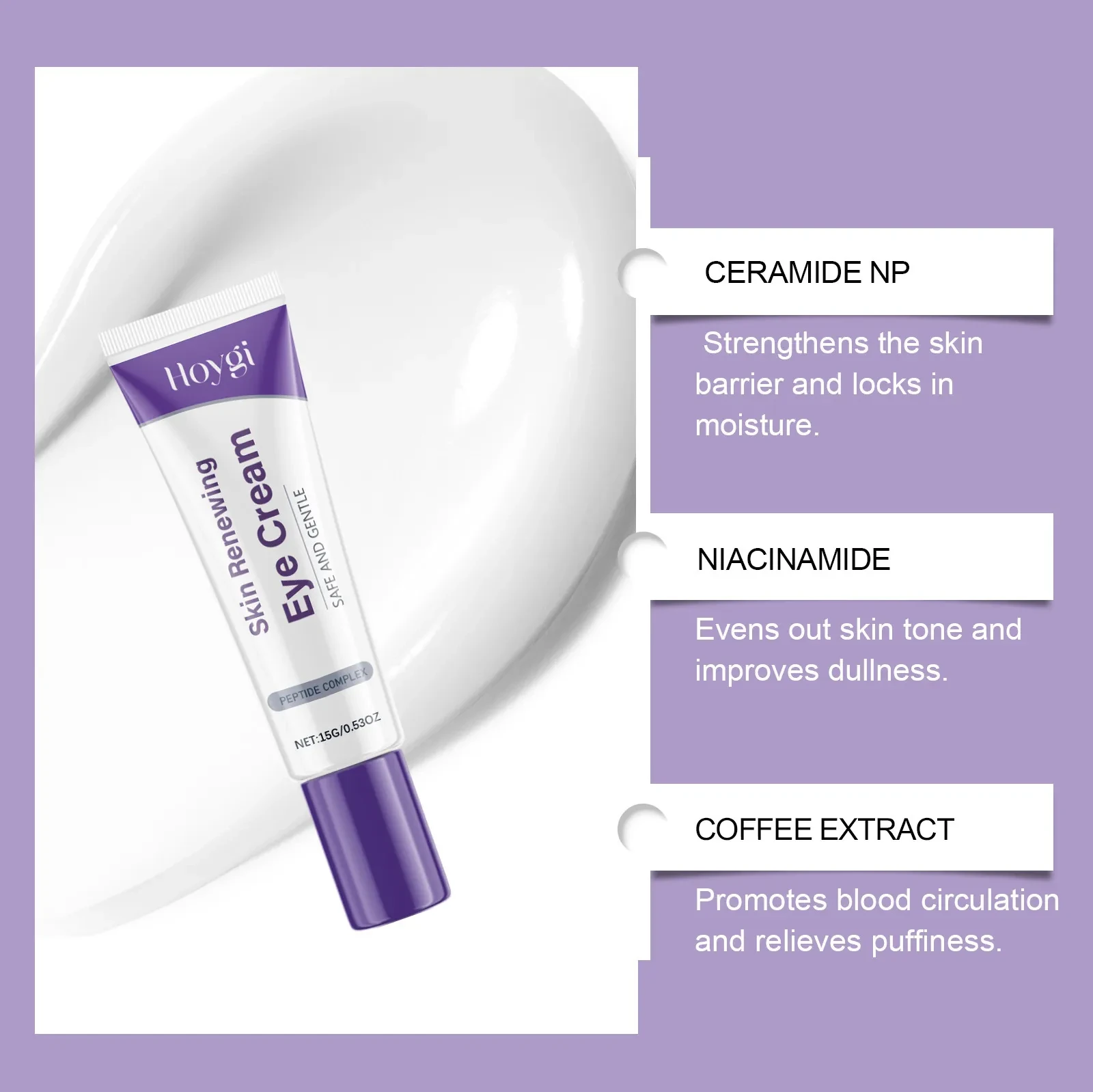 HOYGI Safe and Gentle Skin Renewing Eye Cream