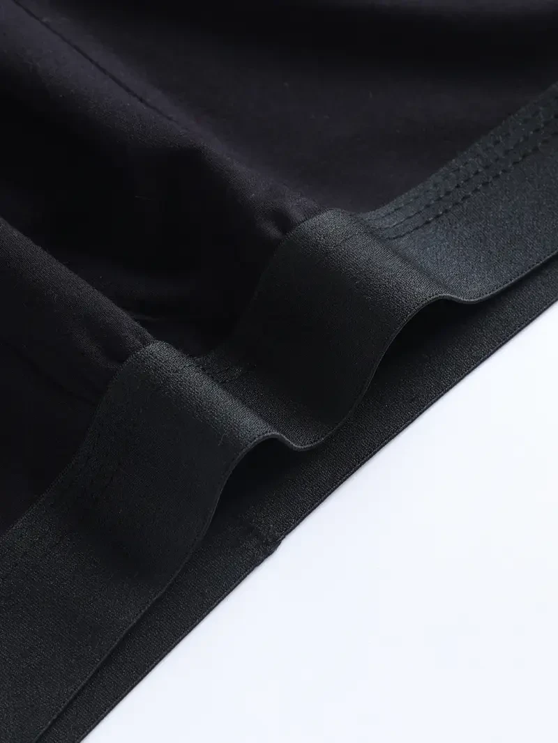 LIUYIJJ 10-Pack Men's Bamboo Fiber Boxer Briefs