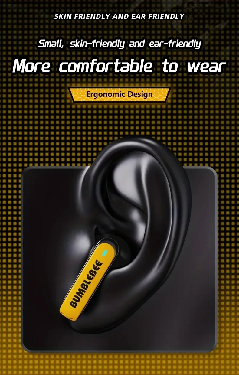 Transformers TF-T01 Wireless In-Ear Earphones Noise-Cancelling Bluetooth Headphones with Type-C Charging