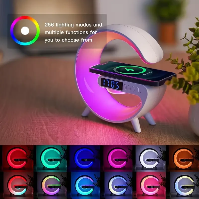 Kouzone Wireless BT Speaker + Fast Charger + Wake-Up Ligh