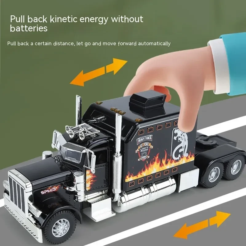 Diecast Trailer Truck