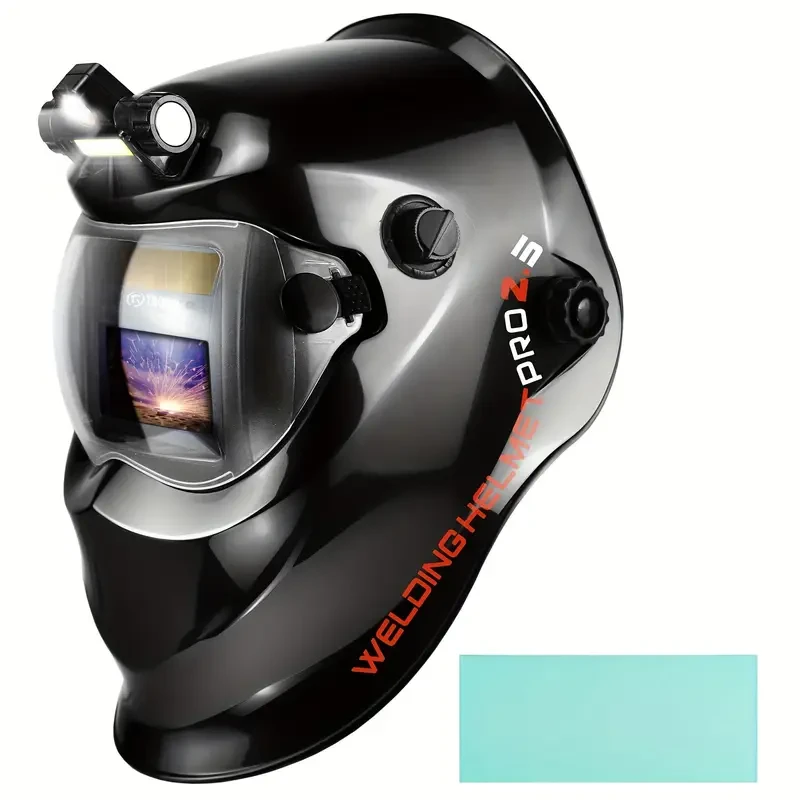 TRQWH Solar-Powered True-Color Auto-Darkening Welding Helmet