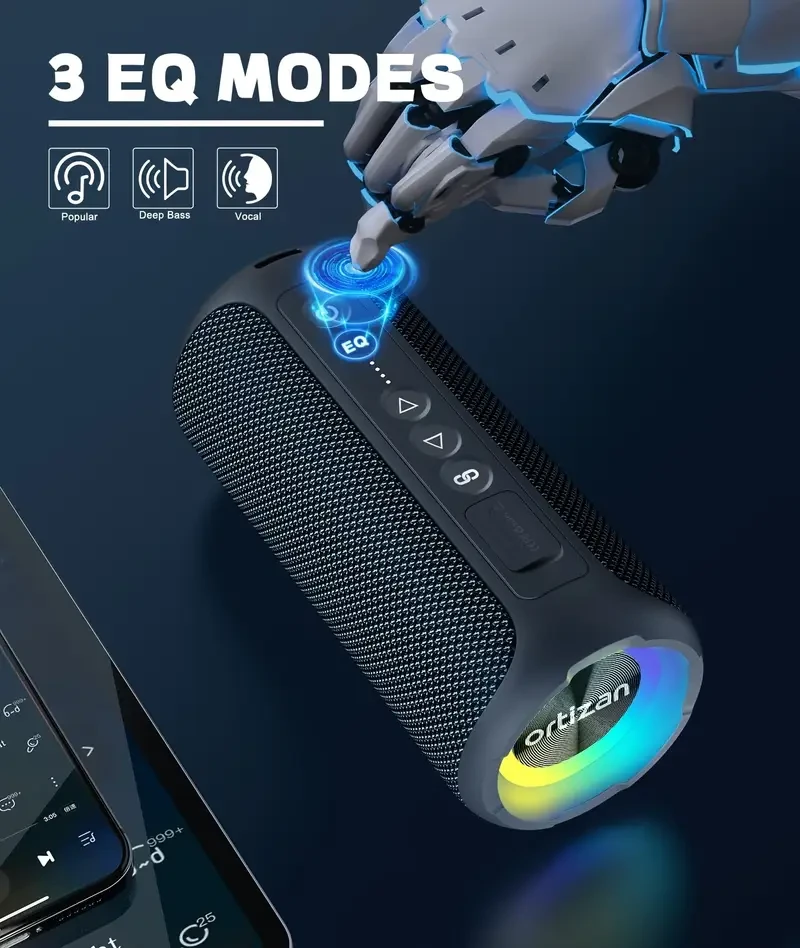 Ortizan 40W PMPO Portable Wireless Speaker