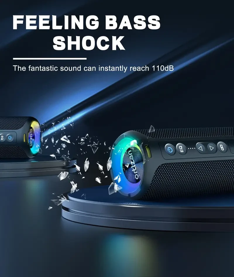 Ortizan 40W PMPO Portable Wireless Speaker