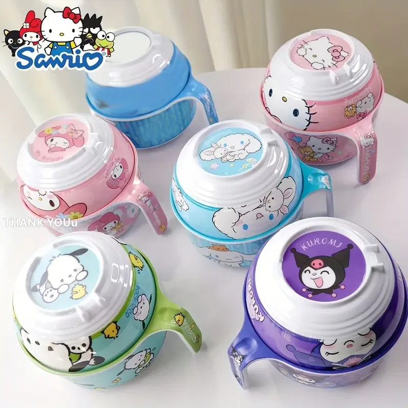 Sanrio Hello Kitty & Friends Noodle Bowl Set Cute, Durable, and Gift-Ready