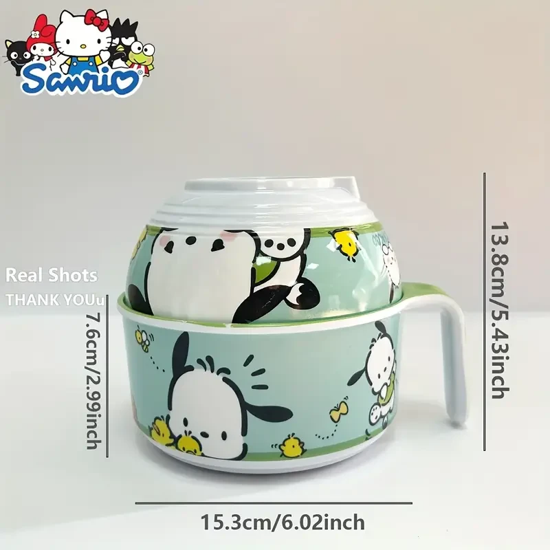 Sanrio Hello Kitty & Friends Noodle Bowl Set Cute, Durable, and Gift-Ready