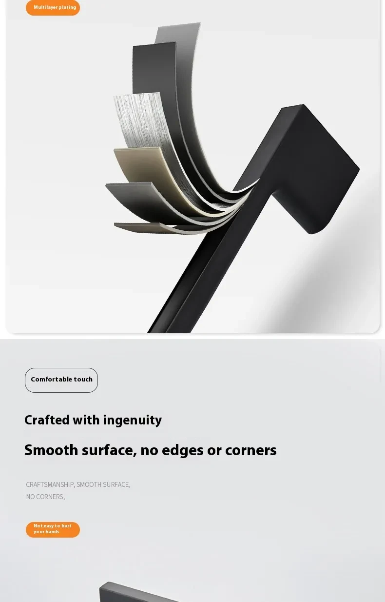 Black Cabinet Handles