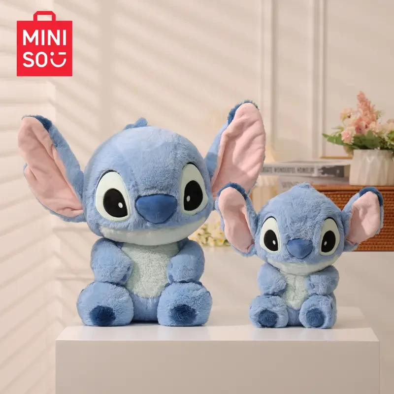 MINISO Stitch Basic Series Sitting Doll Soft, Adorable & Perfect for Every Occasion