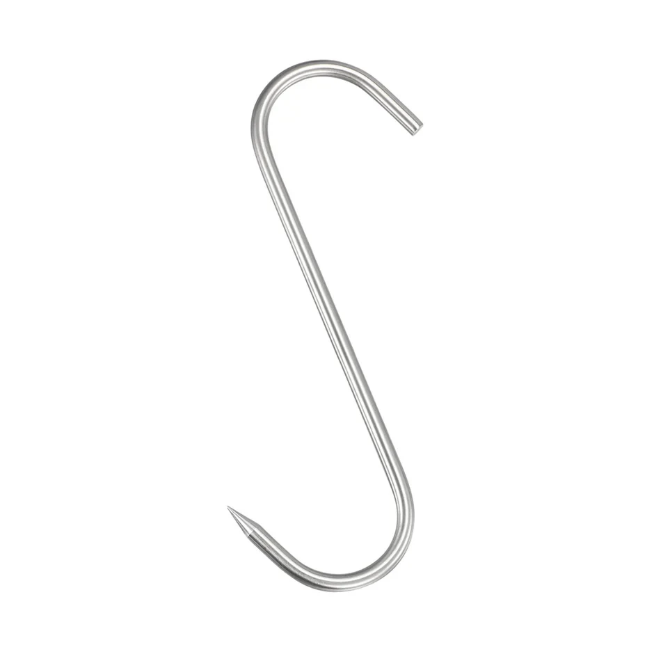 Stainless Steel Chicken S Hook (Thick) 7"