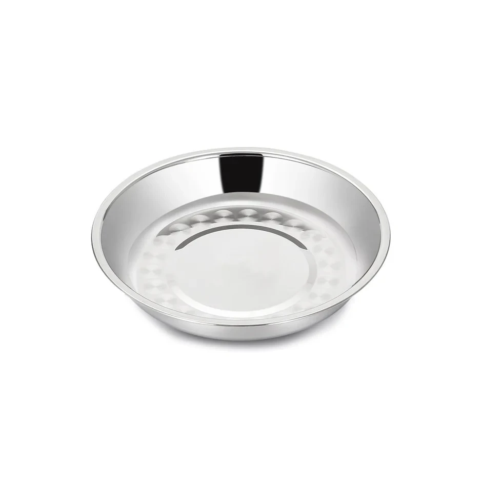 Stainless Steel Deep Dish Round 18cm