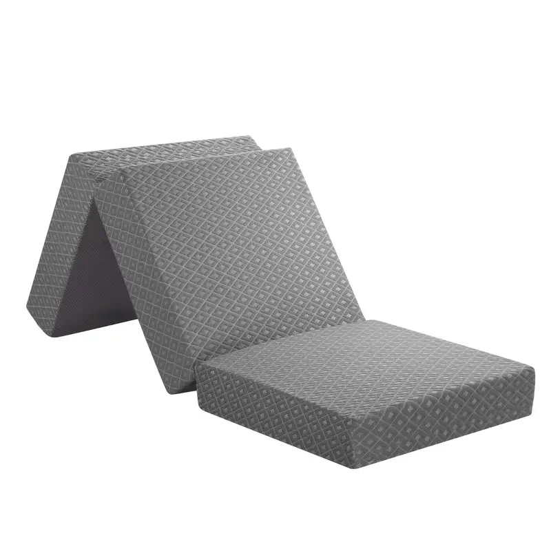 Luxdream Single Mattress Trifold Foam Sofa Bed  Portable and Comfortable Sleeping Solution for Home and Travel
