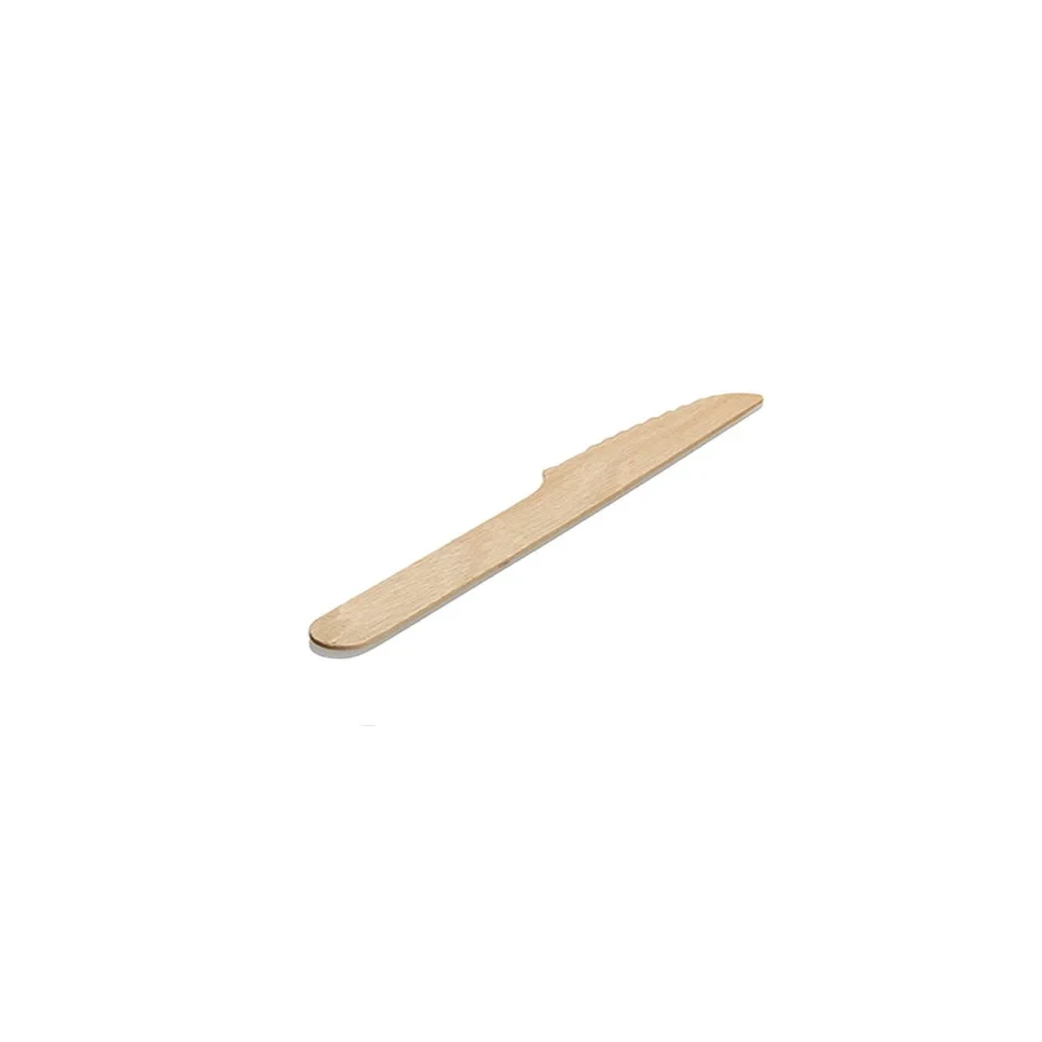 Disposable Wooden Knives 100pcs