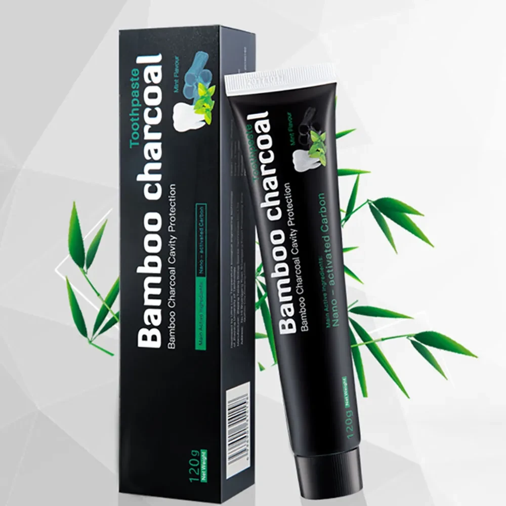 Customized OEM Processing Fresh Aloe Cool Bamboo Charcoal Toothpaste