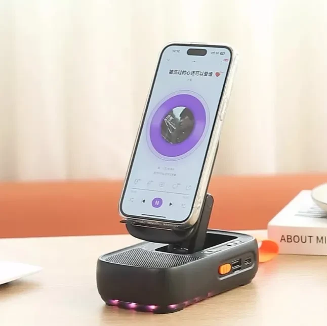 Mobile Holder With Speaker F15