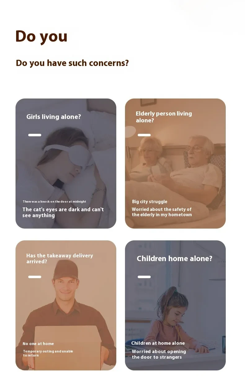 U9 Wireless Video Doorbell Home Monitoring