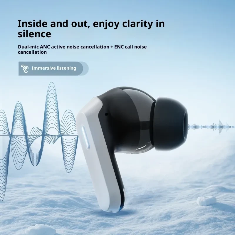 Noise-reduction Bluetooth Headset Intelligent Adjustment Of Game Mode