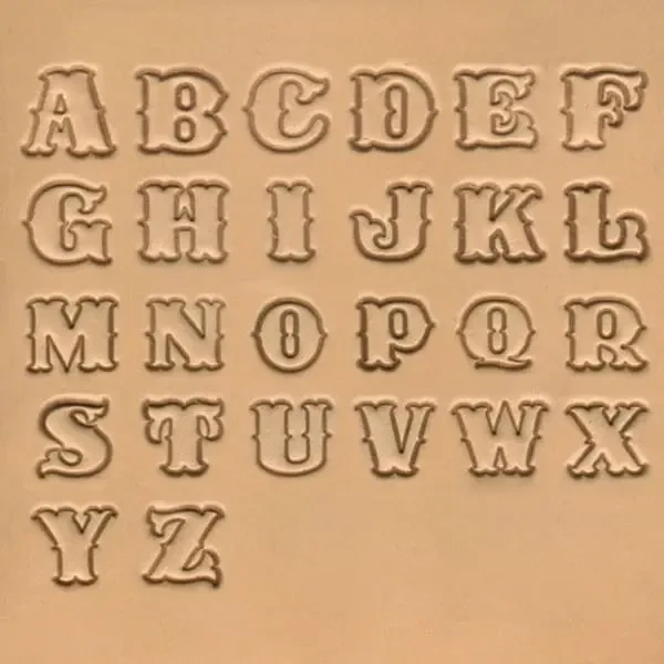 ALPHABET & NUMBER STAMP SETS