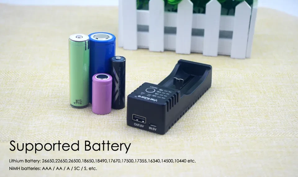 V10 18650 universal charger