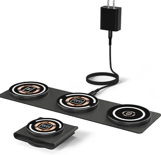 Wireless Charger For Phone, Watch & Earbuds