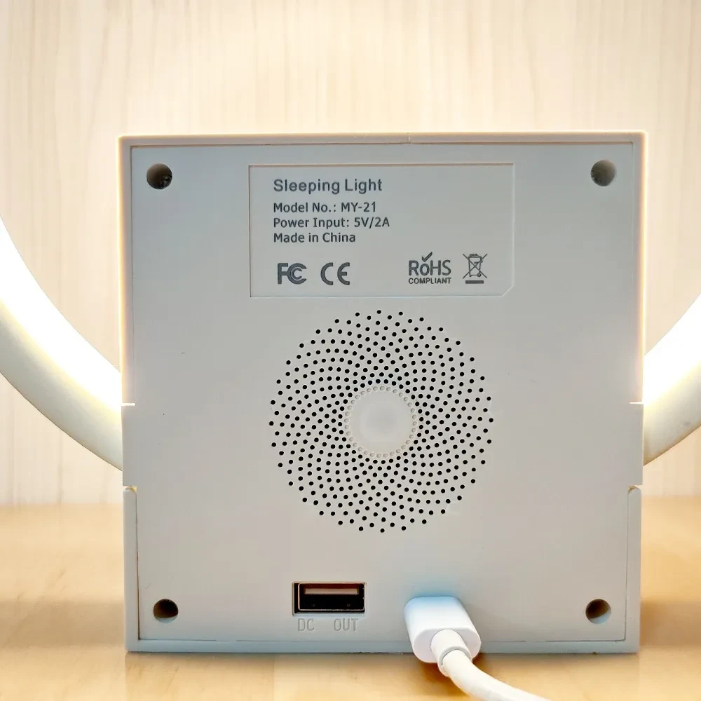 White Noise Sleep Light Touch Wake Eye Protection Small Night Lamp