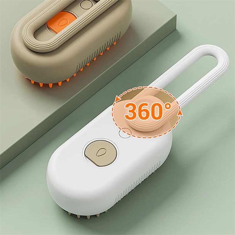 Steam Brush for Cats & Dogs