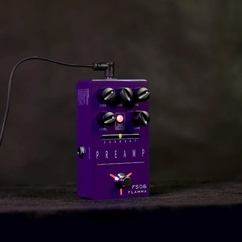 Electric Guitar FS06 Single Step Nail Digital Pre-cycle Simulation