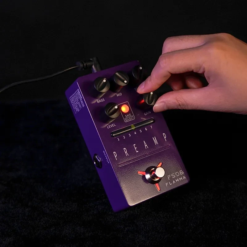 Electric Guitar FS06 Single Step Nail Digital Pre-cycle Simulation